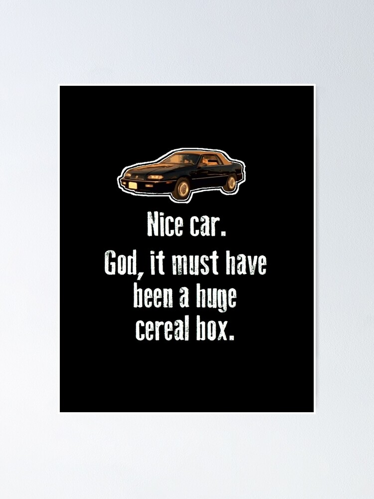 EETZA GOODA CEREAL BOX POSTER