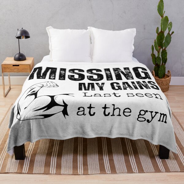 Item preview, Gym Quotes | Missing My Gains designed and sold by YrtemmyS.