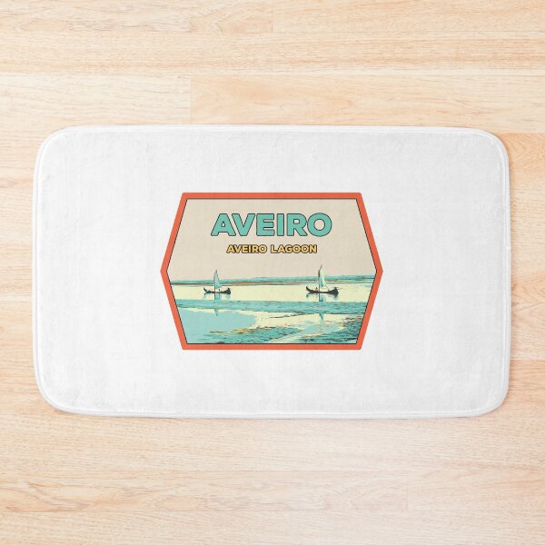 Item preview, Aveiro Lagoon Salt Marshes & Moliceiros Boats | Serene Illustration designed and sold by Lemomo-artworks.