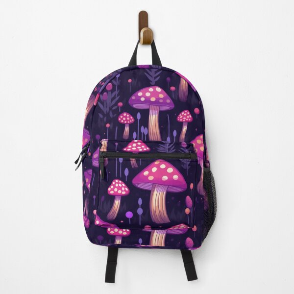 Item preview, Purple Mushrooms Seamless Pattern designed and sold by AerinDigital.