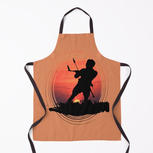 Item preview, Kitesurfing Enthusiast Riding A Wave Silhouette And Sunset designed and sold by taiche.