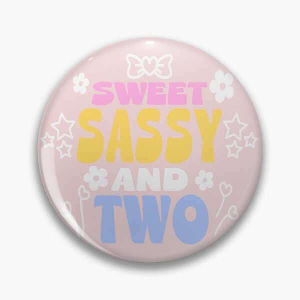 Item preview, Sweet sassy and two designed and sold by giftfromheart.