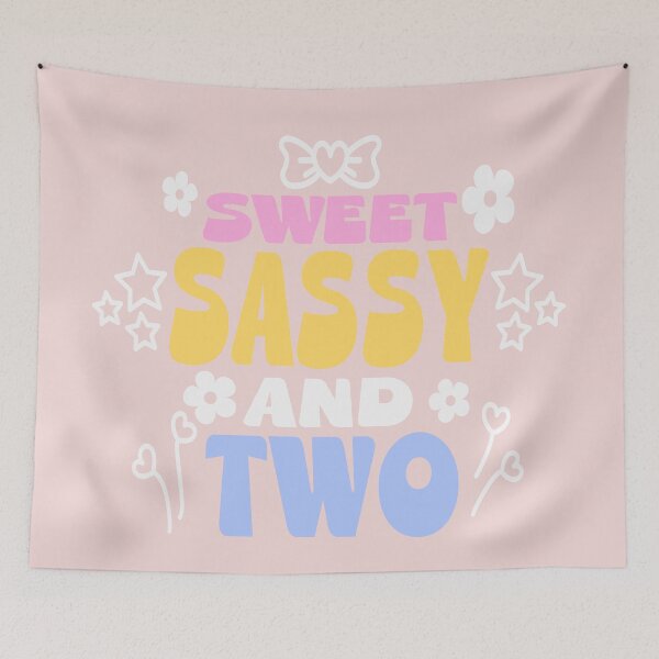 Item preview, Sweet sassy and two designed and sold by giftfromheart.