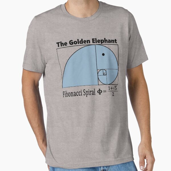 Item preview, Fibonacci Spiral – The Golden Elephant designed and sold by Bethcentral Designs.