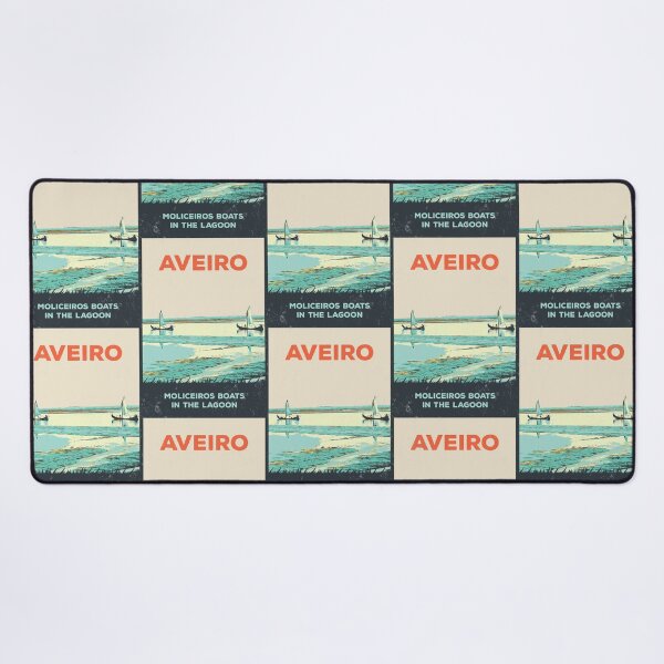 Item preview, Aveiro Lagoon Salt Marshes & Moliceiros Boats | Serene Illustration designed and sold by Lemomo-artworks.