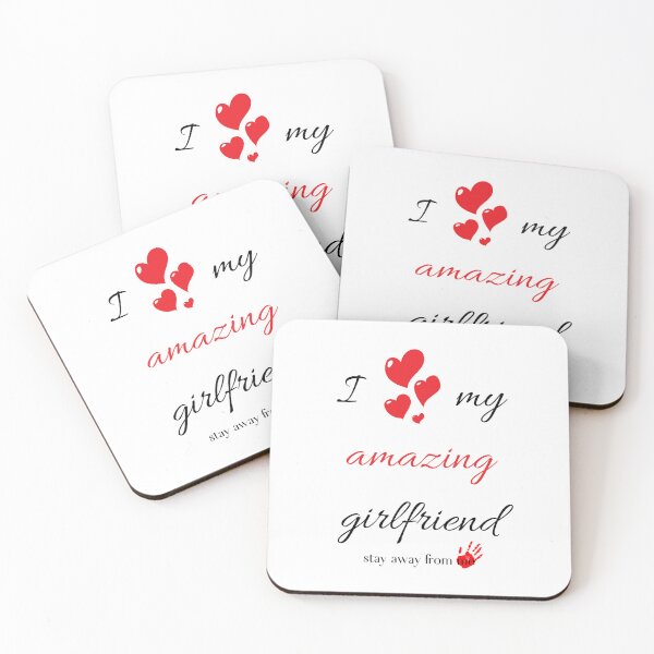 Item preview, my girlfriend loves me designed and sold by chaousari98 ⭐️⭐️⭐️⭐️⭐️.