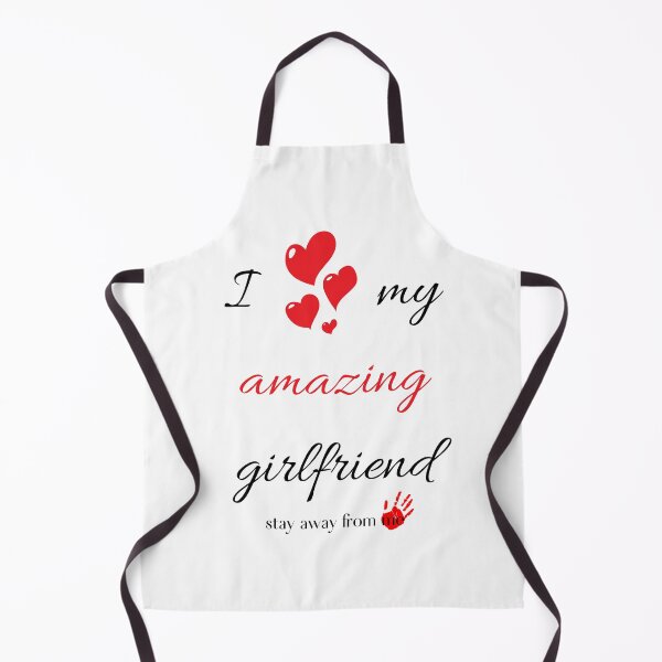 Item preview, my girlfriend loves me designed and sold by chaousari98 ⭐️⭐️⭐️⭐️⭐️.