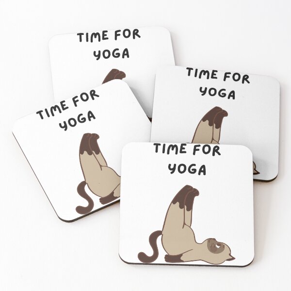 Item preview, Time for Yoga Cat Design designed and sold by derendesign.