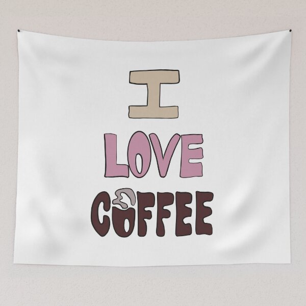 Item preview, I love coffee designed and sold by WatidStudio.