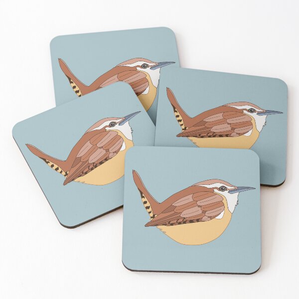 Item preview, Carolina Wren Graphic Bird designed and sold by jocelynsart.