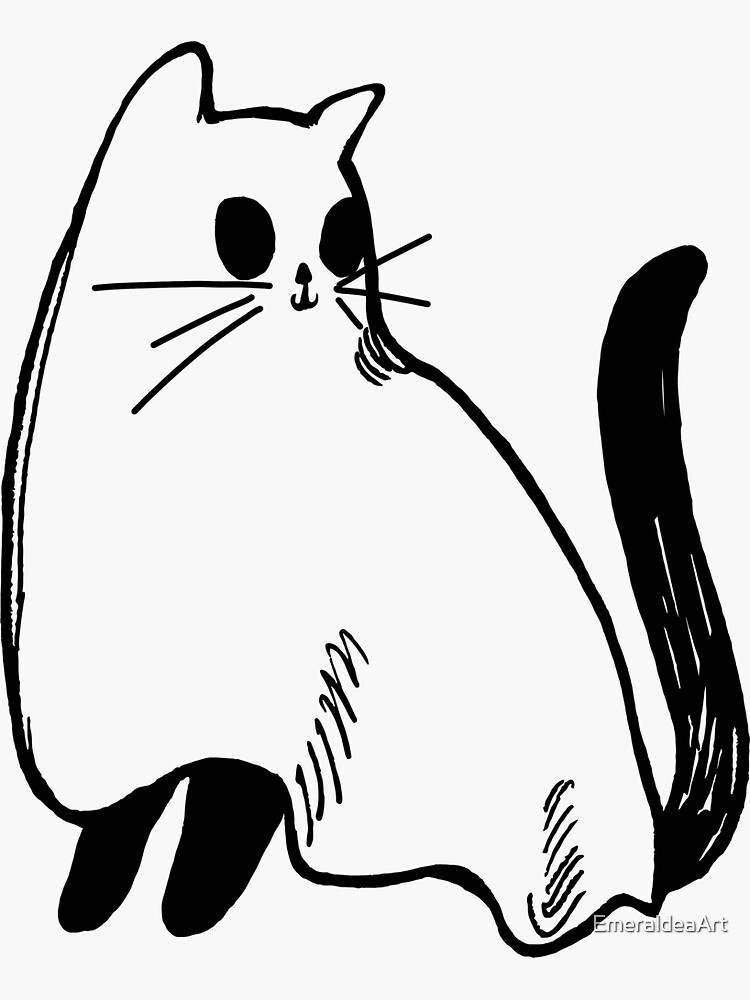 Inky Cat Sticker Collection Inky Cat Sticker Collection