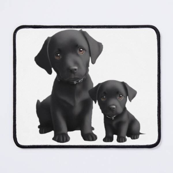 Item preview, Enchanting Ebony Elegance: Adorable and Heartwarming Black Dog. designed and sold by chaiyarit.