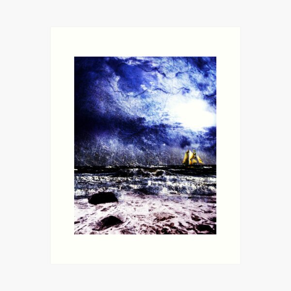 Sailing Away Art Print