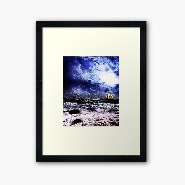Sailing Away Framed Art Print