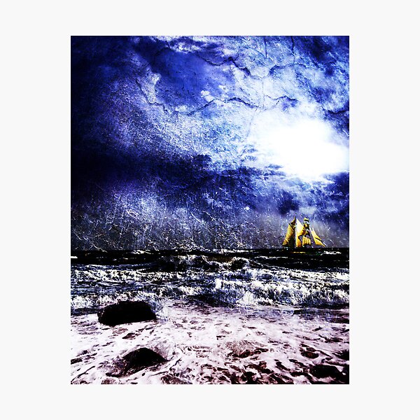 Sailing Away Photographic Print