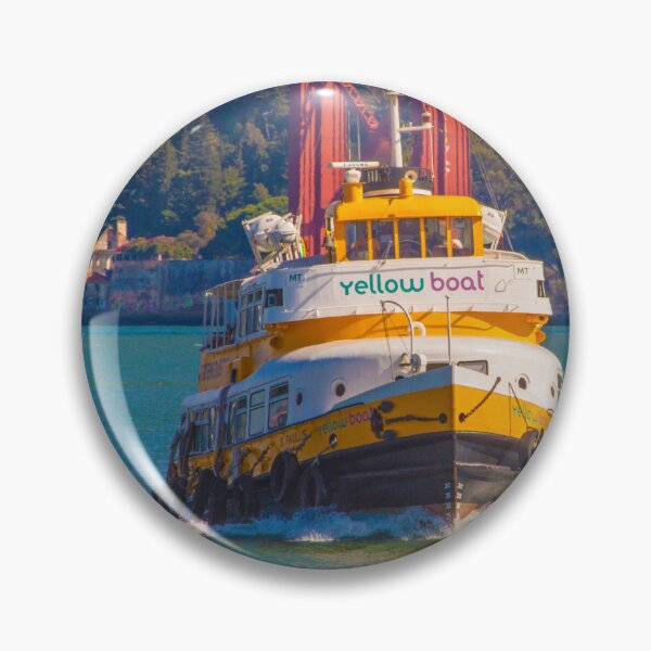 Item preview, yellow boat designed and sold by Tereza Pilar  Art.