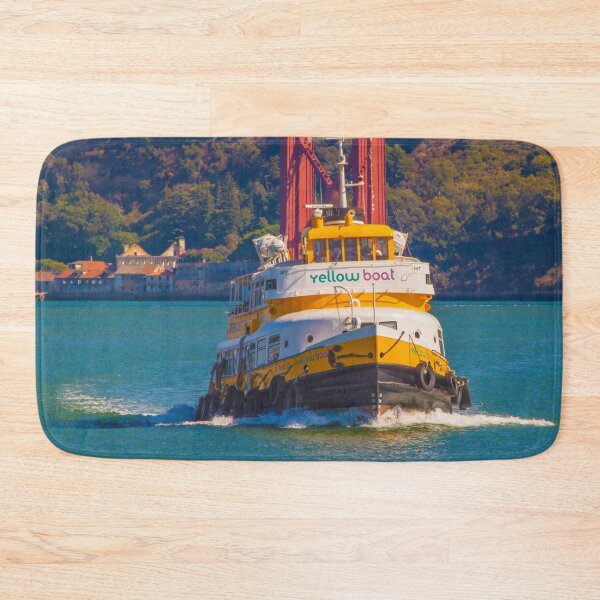 Item preview, yellow boat designed and sold by Tereza Pilar  Art.