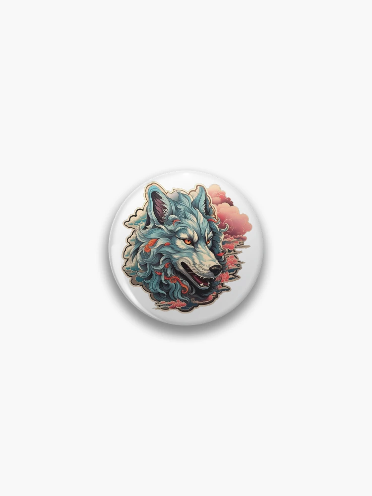 Thumbnail 1 of 3, Pin, Wandering In The Mist designed and sold by RiffraffDesigns.