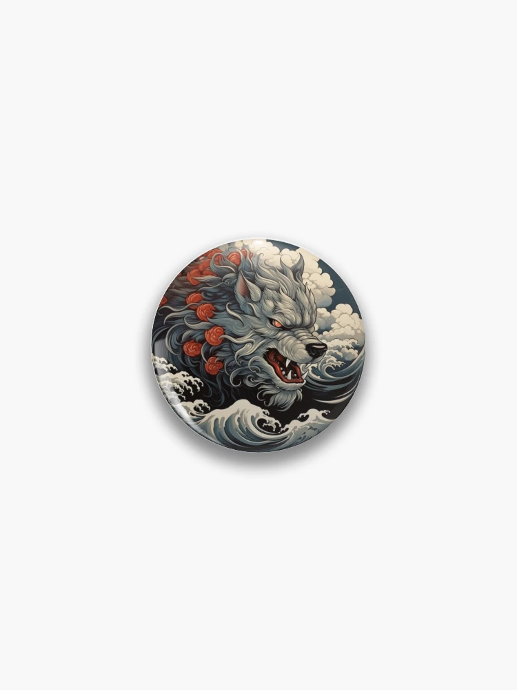 Imagen 1 de 3, Chapa con la obra Ferocity, diseñada y vendida por RiffraffDesigns.