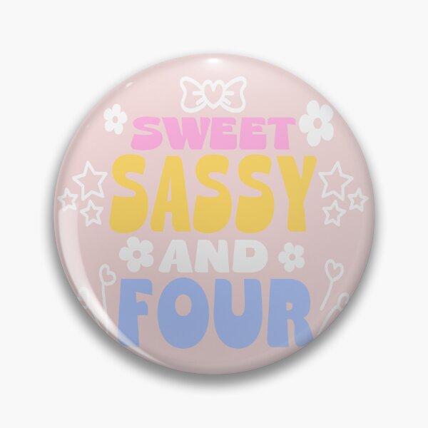 Item preview, Sweet sassy and four designed and sold by giftfromheart.