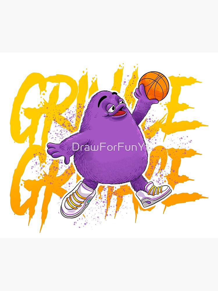 Grimace Shake Semi-Glossy Paper Poster A3