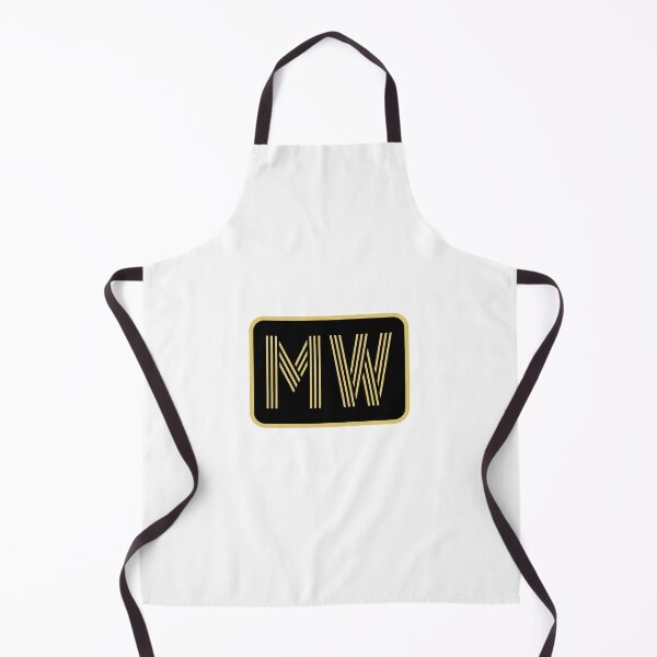 Item preview, MW Initials Gold Geometric Letters designed and sold by Jeallan Designs.