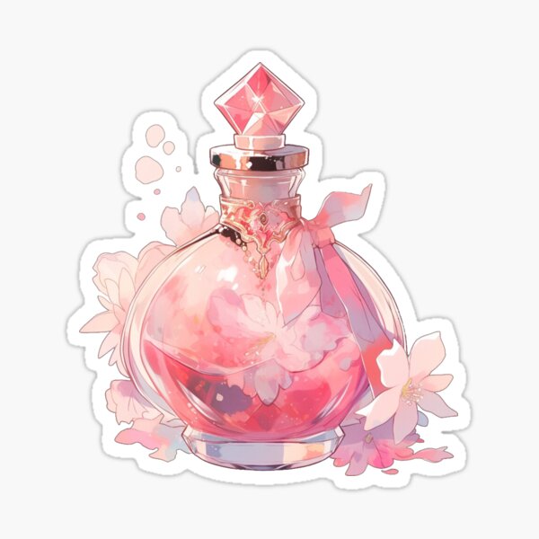Vector drawing perfume bottle Stock Vector by ©cat_arch_angel 252209196