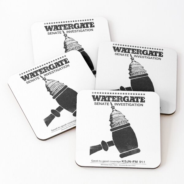 Item preview, WATERGATE Senate Investigation - Newspaper Print Ad (1973) designed and sold by furbawl.