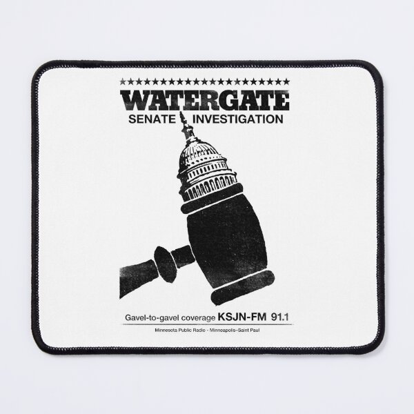 Item preview, WATERGATE Senate Investigation - Newspaper Print Ad (1973) designed and sold by furbawl.