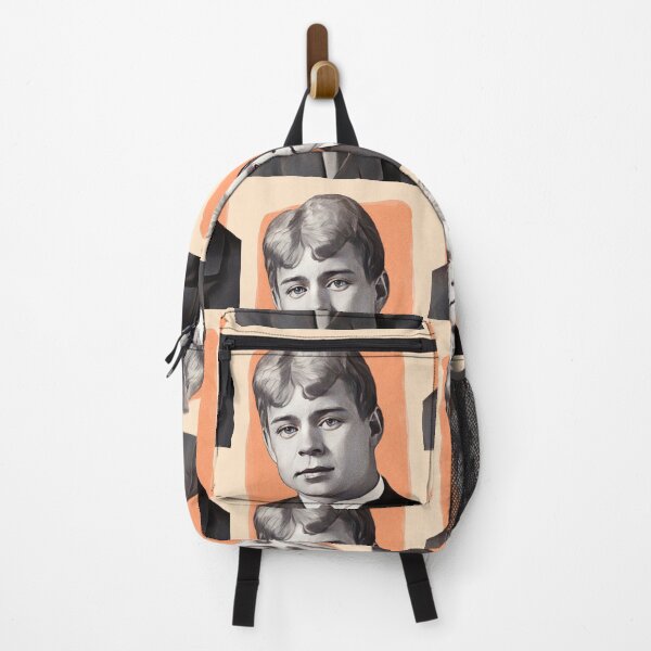 Item preview, Russian Poet Sergei Yesenin - orange - illustration designed and sold by Litstoy.
