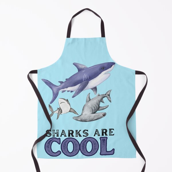 Item preview, Sharks are cool Watercolor grouping design designed and sold by GracefulGems.