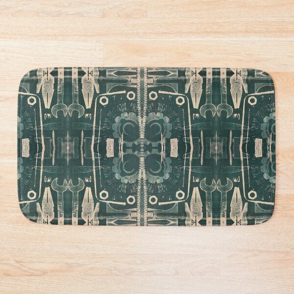 Item preview, Tooled Up Monoprint Pattern designed and sold by vallisrowe.