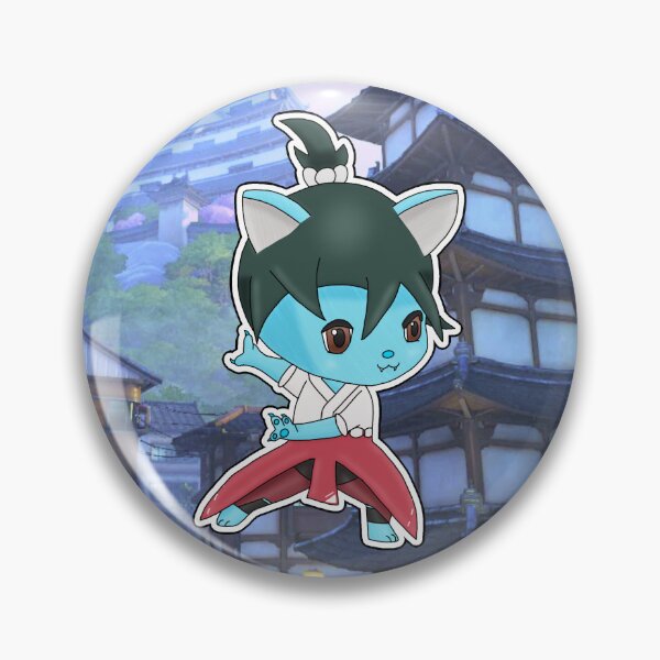 Item preview, Kiriko Fox - Chibi OW Furry designed and sold by BashaHoobers.