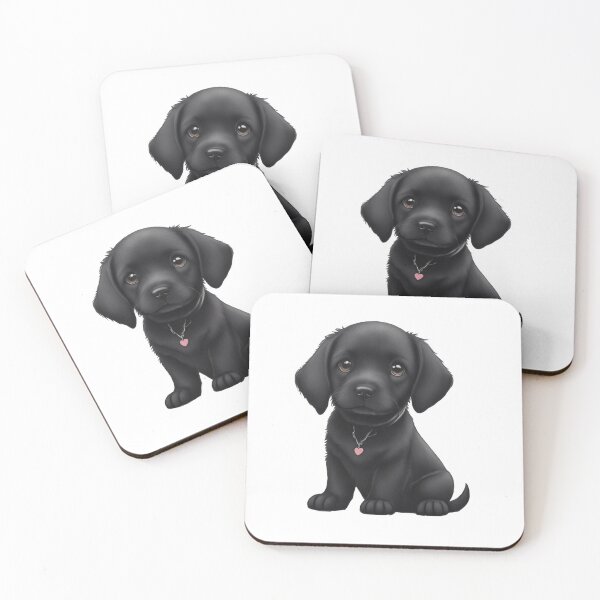 Item preview, Adorable and Heartwarming Black Dog: Enchanting Ebony Elegance designed and sold by chaiyarit.