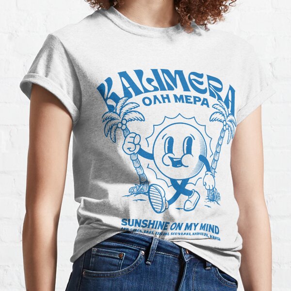 Item preview, Greek Kalimera Retro Mascot Design - Good Morning designed and sold by GreekTs.