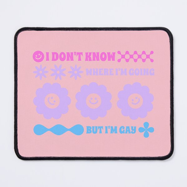 Item preview, I Don't Know Where I'm Going, But I'm Gay Funny designed and sold by Harmonick-Tees.