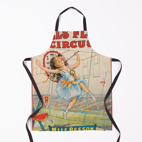 Item preview, STK501922A-Vintage circus poster of a person prancing with a parasol. designed and sold by StocktrekImages.