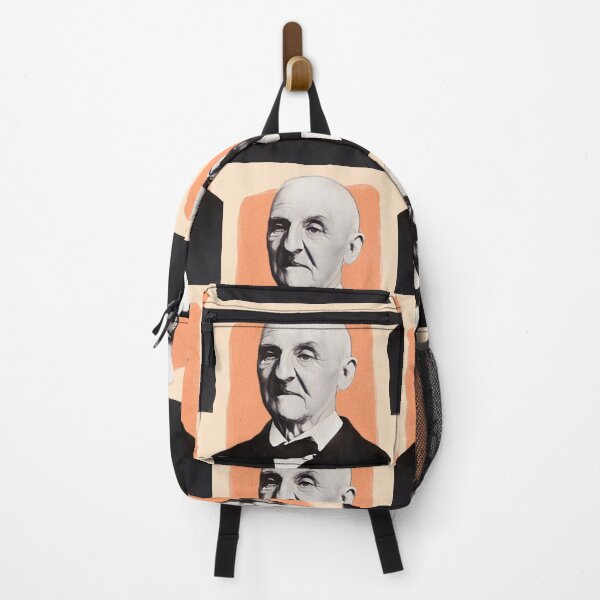 Item preview, Austrian Composer Anton Bruckner - orange - illustration designed and sold by Litstoy.