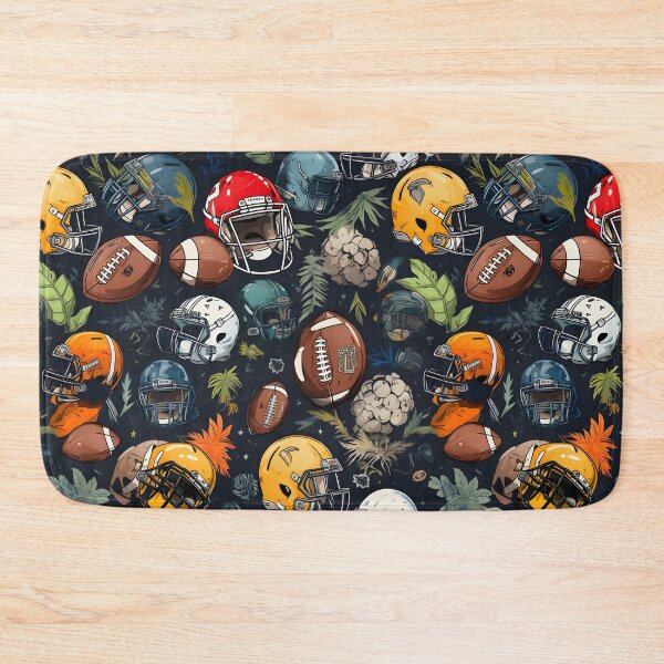 Item preview, Camouflage—first helmets at the locker room; first Autumn foliage on the field. It’s the NFL Football Kickoff Season time! Autumn Design, Fall Fashion, Football Pattern. designed and sold by ignasirus.