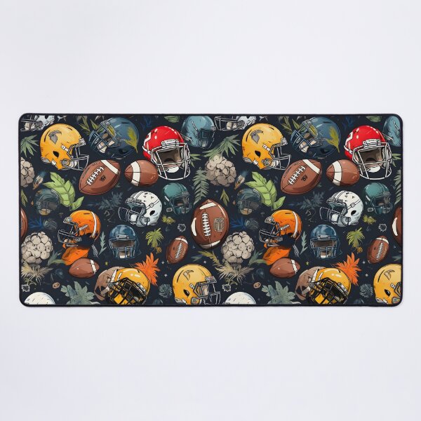 Item preview, Camouflage—first helmets at the locker room; first Autumn foliage on the field. It’s the NFL Football Kickoff Season time! Autumn Design, Fall Fashion, Football Pattern. designed and sold by ignasirus.