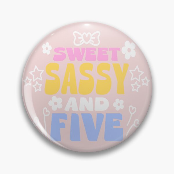Item preview, Sweet sassy and five designed and sold by giftfromheart.