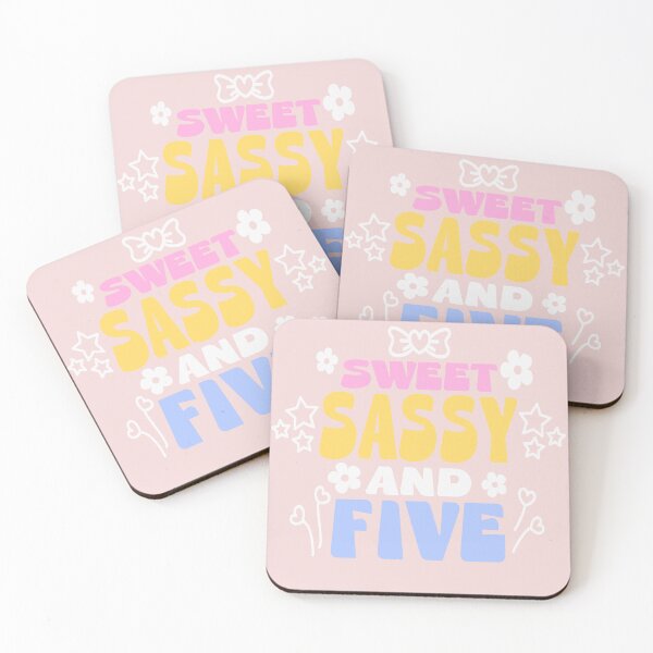 Item preview, Sweet sassy and five designed and sold by giftfromheart.