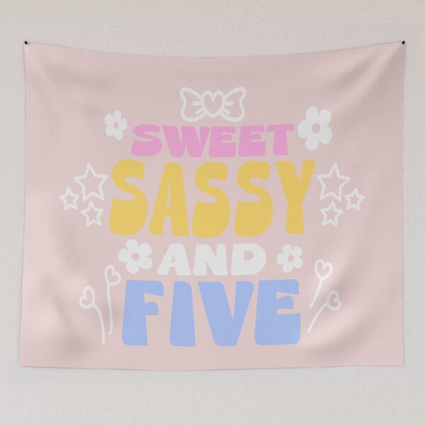 Item preview, Sweet sassy and five designed and sold by giftfromheart.