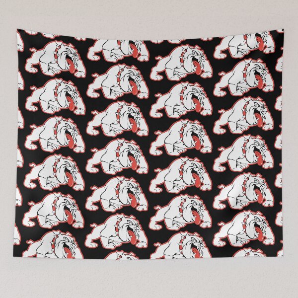 Item preview, Wilson Bulldogs Logo (Red Outline) designed and sold by The Bulldog Hour.