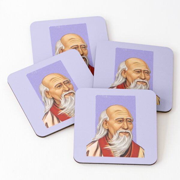 Item preview, Chinese Philosopher Laozi - purple - illustration  designed and sold by Litstoy.