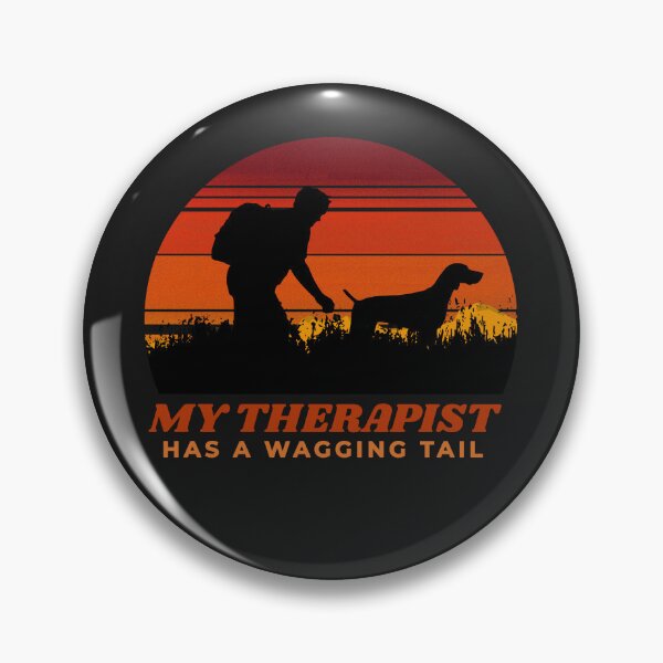 Item preview, My Therapist Has Wagging Tail German Shorthaired Pointer designed and sold by Guarddogdrive.
