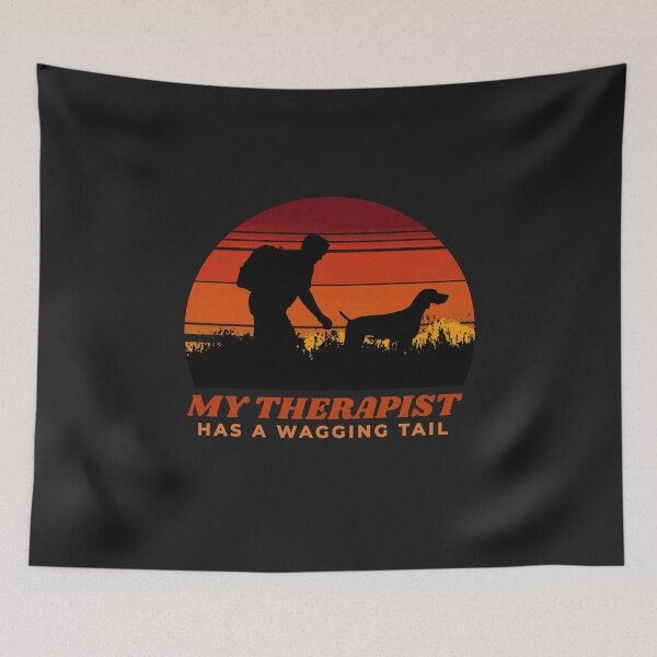 Item preview, My Therapist Has Wagging Tail German Shorthaired Pointer designed and sold by Guarddogdrive.