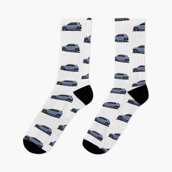 Item preview, Ioniq 5 N line blue illustration designed and sold by blackdogshop.