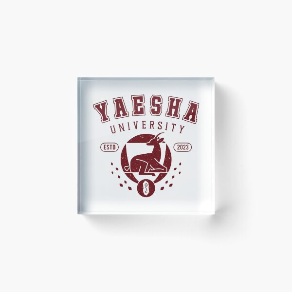Item preview, Yaesha University Crest designed and sold by Lagelantee.