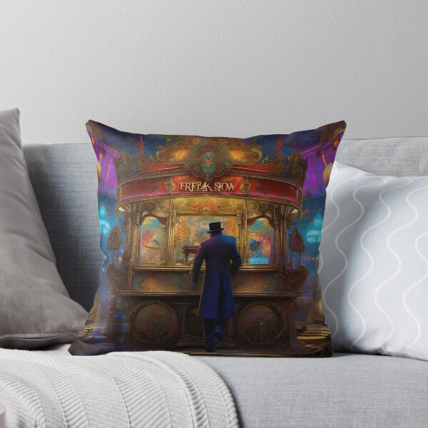 Item preview, Two Tickets to the Freak Show at the Carnival - Surreal Fantasy Art designed and sold by Delerat7.
